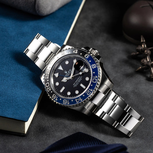 Rollie GMT-Master II “Batman” – 40mm Black & Blue Bezel